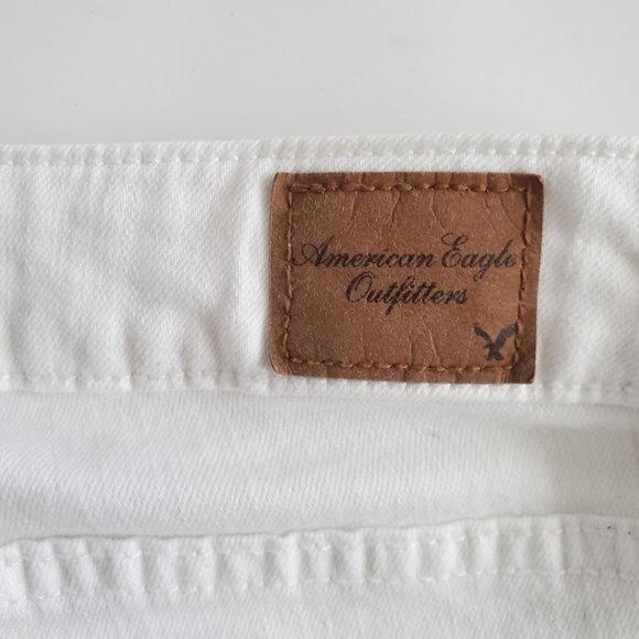 American Eagle Stretch Skinny Jegging, White, 4 - Picture 9 of 9